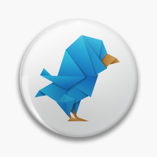 Artikelvorschau, Blauer Vogel-Origami; 13 Pro Max iPhone-Hüllen entworfen und verkauft von Micovic.