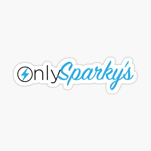 Only Sparky's Sticker