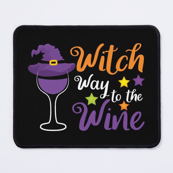 Item preview, Witch Way to the Wine designed and sold by CreativeMill.