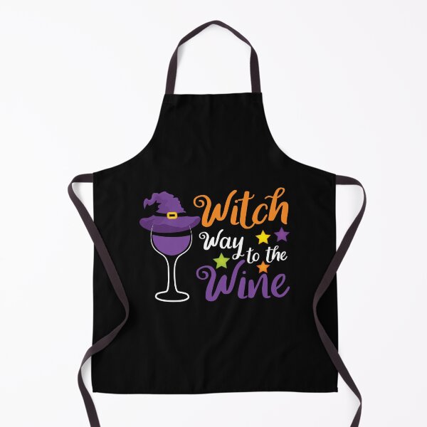 Item preview, Witch Way to the Wine designed and sold by CreativeMill.