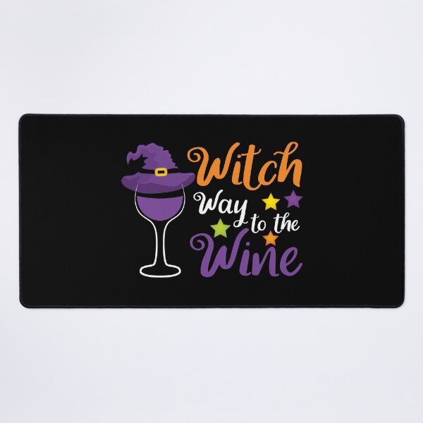 Item preview, Witch Way to the Wine designed and sold by CreativeMill.