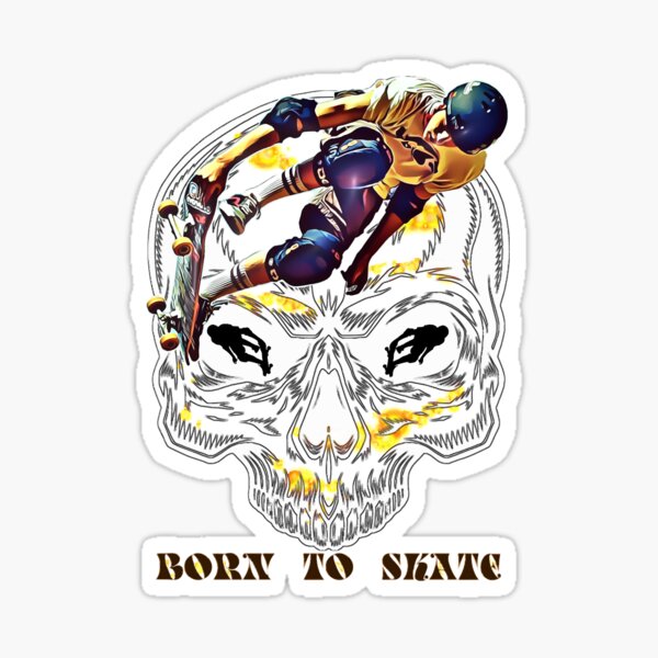 Item preview, Born to skate designed and sold by StrataFit.