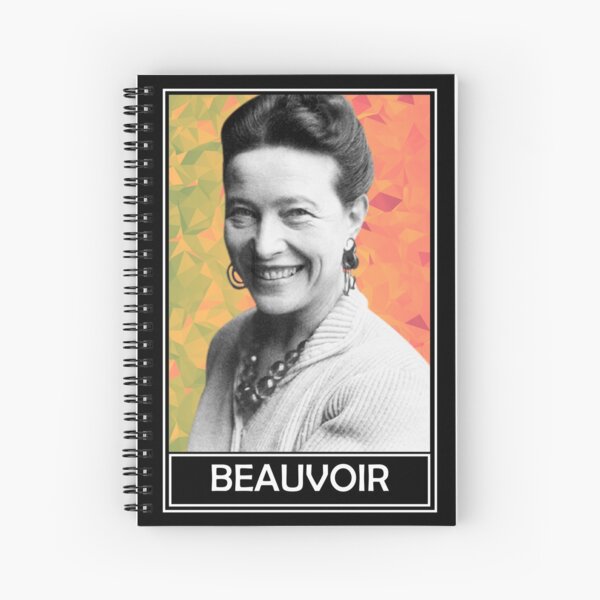 Simone de Beauvoir Cuaderno de espiral