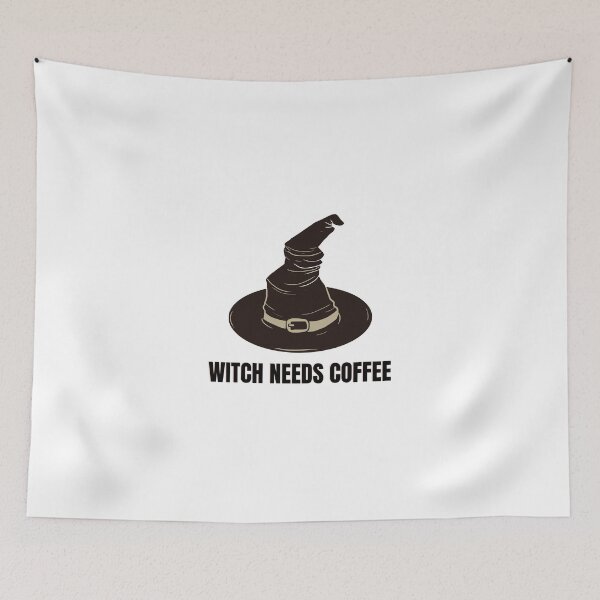 Item preview, Witch Needs Coffee designed and sold by CRAZY-T.