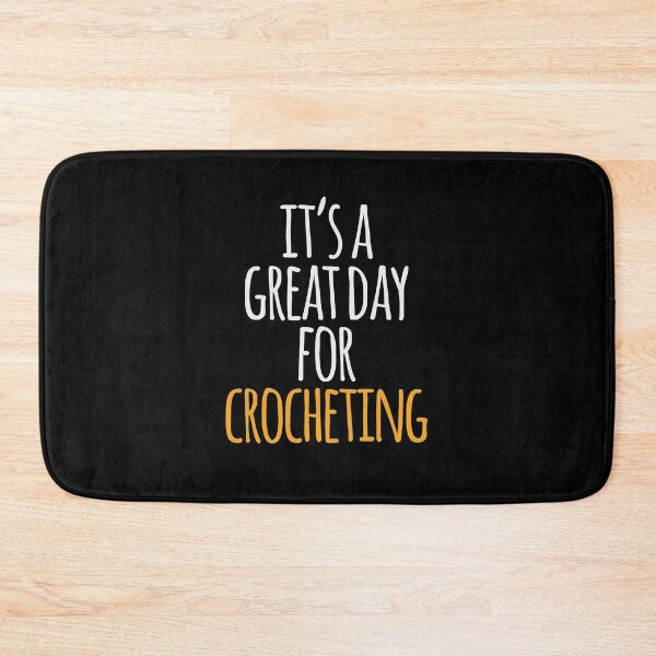 Item preview, It's a Great Day For Crocheting designed and sold by kindxinn.