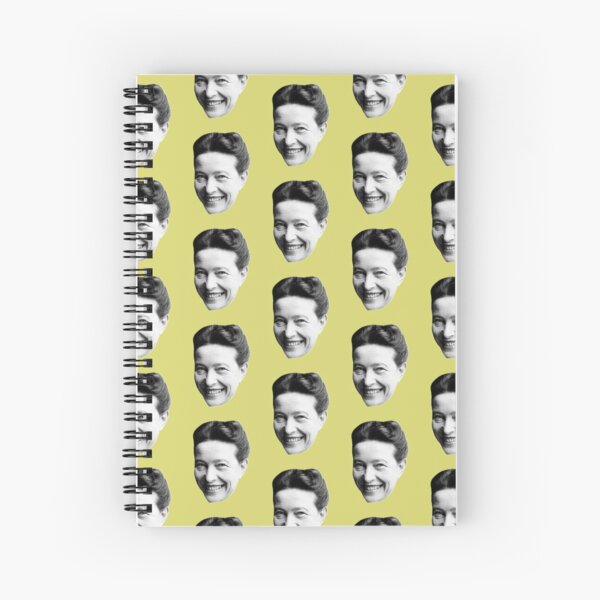 Simone de Beauvoir Cuaderno de espiral