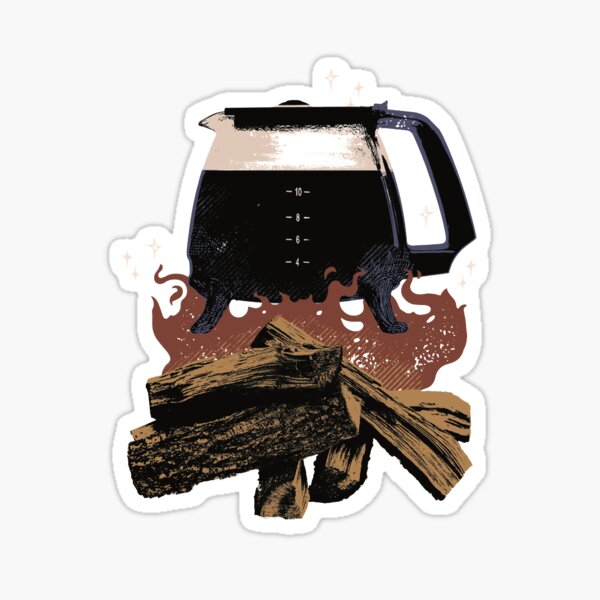 Artikel-Vorschau von Dabbler's Cauldron - The Dabbler's Guide to Witchcraft // Kaffeekanne als Kessel, designt und verkauft von TorchAndBrush.
