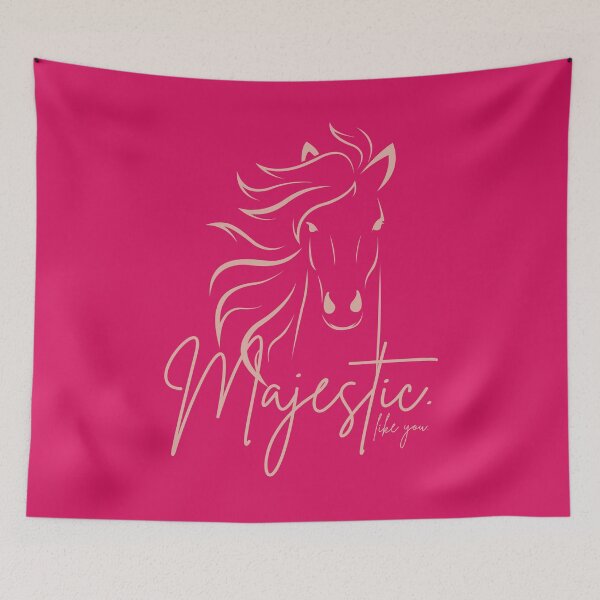 Item preview, Only Pink "Majestic ... like you" Horse  designed and sold by Dream Big! by E. H..