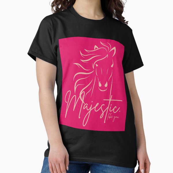 Item preview, Only Pink "Majestic ... like you" Horse  designed and sold by Dream Big! by E. H..