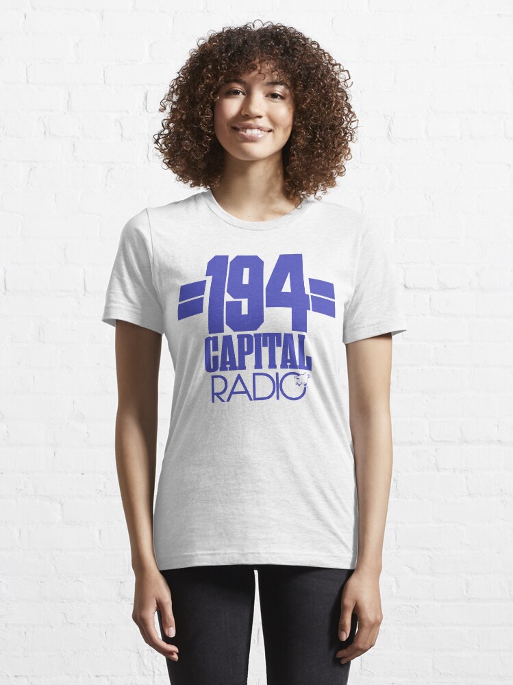 Alternate view of NDVH Capital Radio (1) - blue print Essential T-Shirt