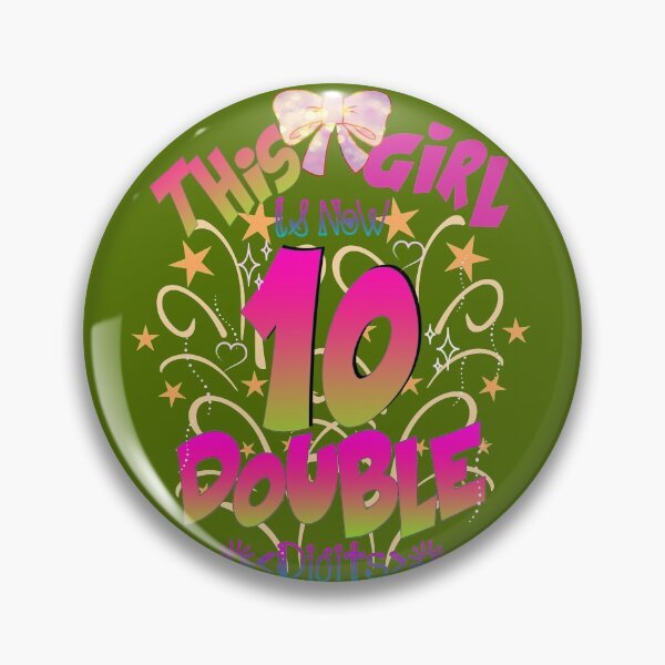 Item preview, This Girl Is Now 10 double digits shirt designed and sold by hanlynstyle.