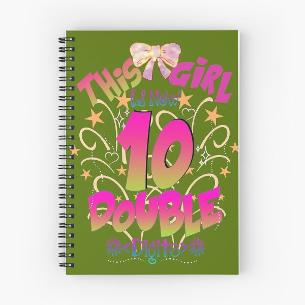 Item preview, This Girl Is Now 10 double digits shirt designed and sold by hanlynstyle.