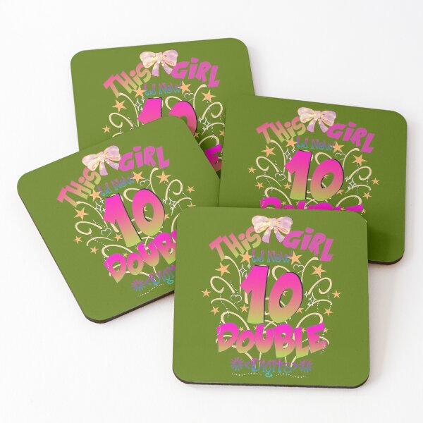 Item preview, This Girl Is Now 10 double digits shirt designed and sold by hanlynstyle.