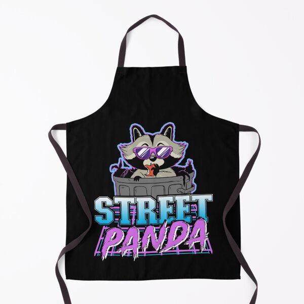 Item preview, Street Panda Synthwave Vintage Retrowave Raccoon designed and sold by Stronzi.
