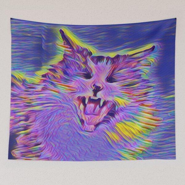Item preview, Scary Cat In Harmonize designed and sold by Fearless-Fox.