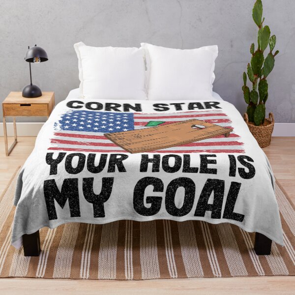 Item preview, American Flag Corn Hole Board Corn Star Your Hole Is My Goal designed and sold by Stronzi.