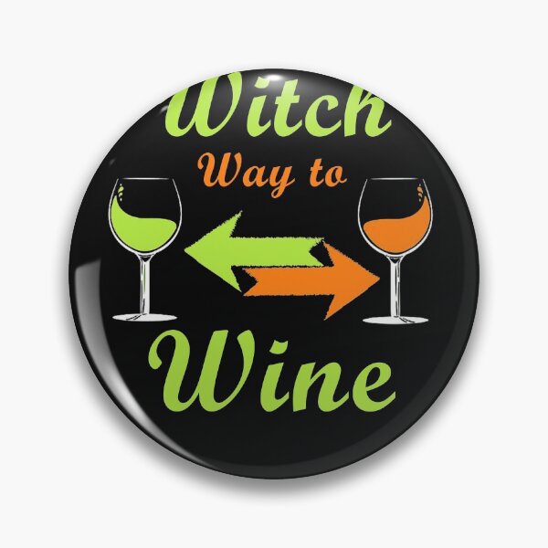 Item preview, Witch Way To The Wine  For Halloween Party, Halloween Gift For Friend, Funny designed and sold by Simoel12.