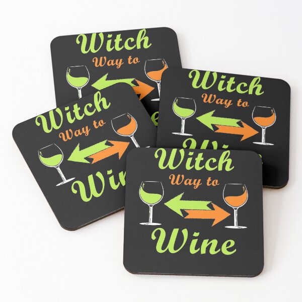 Item preview, Witch Way To The Wine  For Halloween Party, Halloween Gift For Friend, Funny designed and sold by Simoel12.