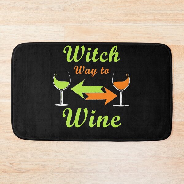 Item preview, Witch Way To The Wine  For Halloween Party, Halloween Gift For Friend, Funny designed and sold by Simoel12.
