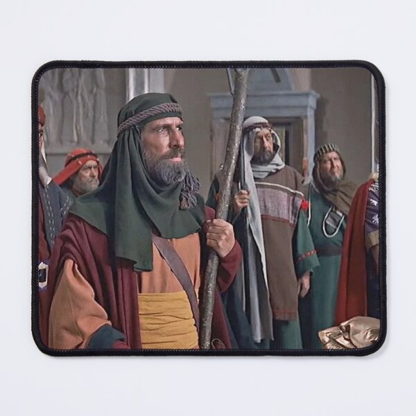 Solomon and Sheba King Vidor vintage Mouse Pad