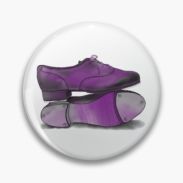 Item preview, Purple Tap  Dance Shoes Stacked up designed and sold by Tara Barnaba.