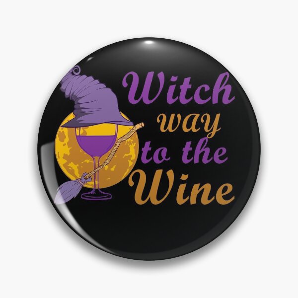 Item preview, Witch Way To The Wine  For Halloween Party, Halloween Gift For Friend, Funny designed and sold by Simoel12.