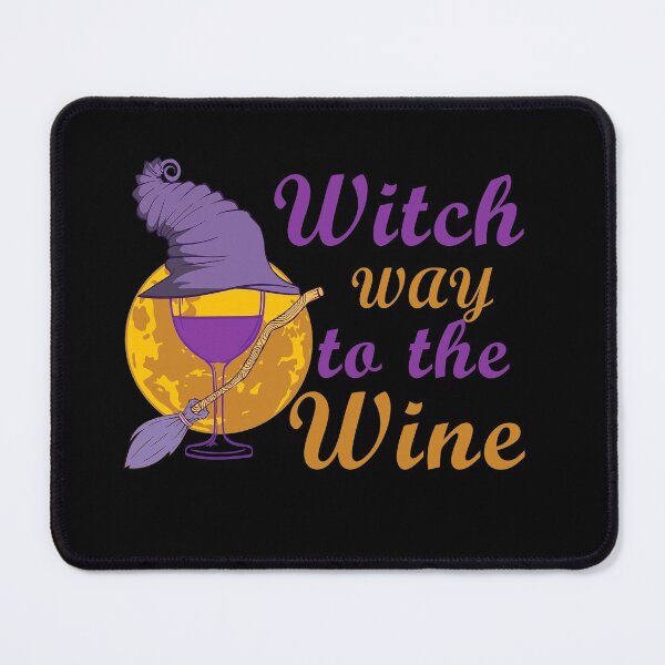 Item preview, Witch Way To The Wine For Halloween Party, Halloween Gift For Friend, Funny designed and sold by Simoel12.