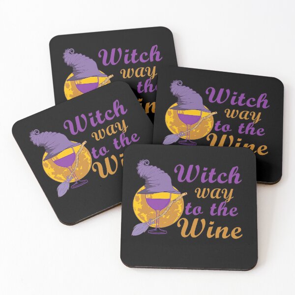 Item preview, Witch Way To The Wine  For Halloween Party, Halloween Gift For Friend, Funny designed and sold by Simoel12.