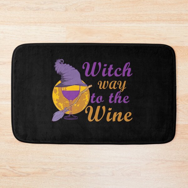 Item preview, Witch Way To The Wine  For Halloween Party, Halloween Gift For Friend, Funny designed and sold by Simoel12.