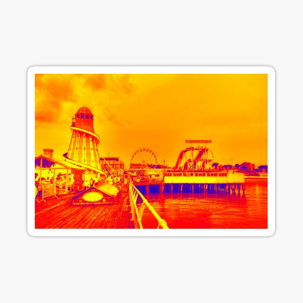 Clacton Surreal Sticker