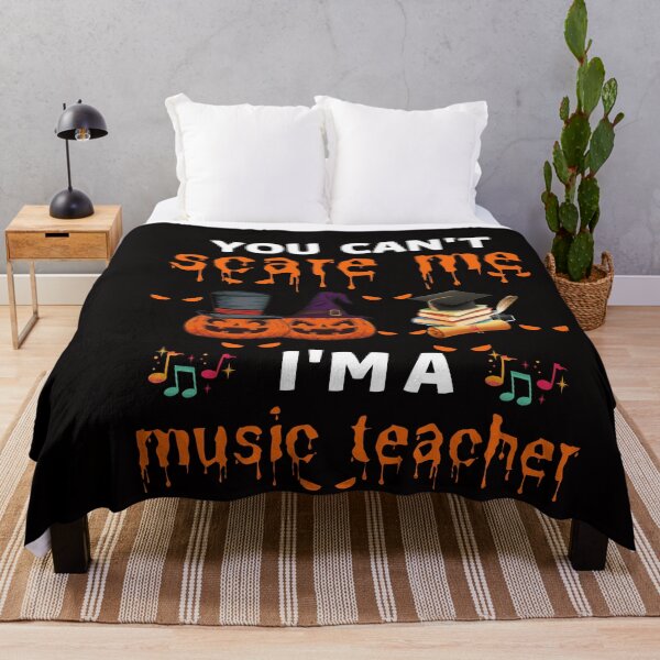 Item preview, You Can't Scare Me I'm a Music Teacher Halloween T-Shirt designed and sold by Unique styl  DeSigNe.