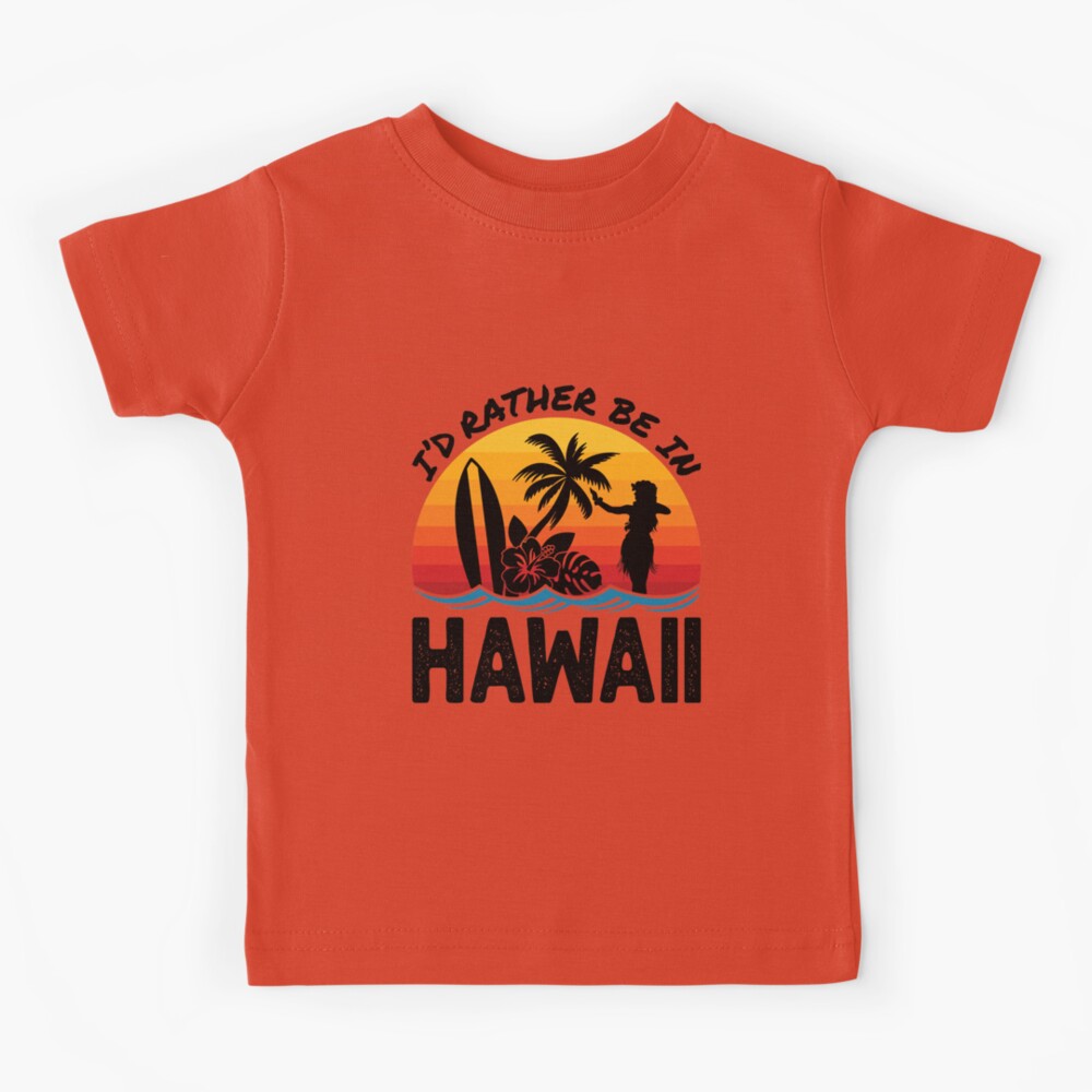 Vintage Poly Tees Ski Hawaii Souvenir T-Shirt