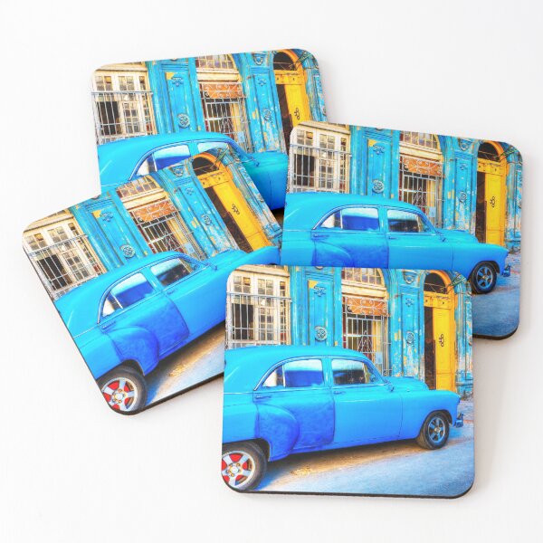 Item preview, Blue Car In Havana, Cuba designed and sold by Paul Thompson Photography.