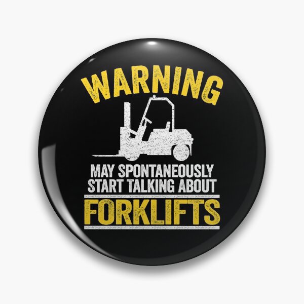 Item preview, May Talk About Forklifts Funny Forklift Operator Gift designed and sold by Stronzi.