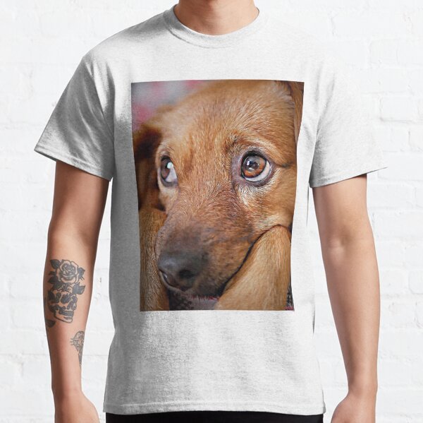 Cute Dog Digital Art Styles Classic T-Shirt