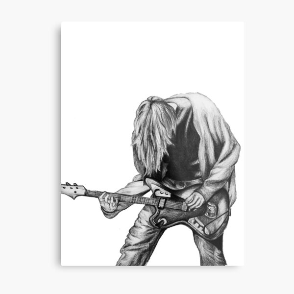 Negative Creep Metal Print