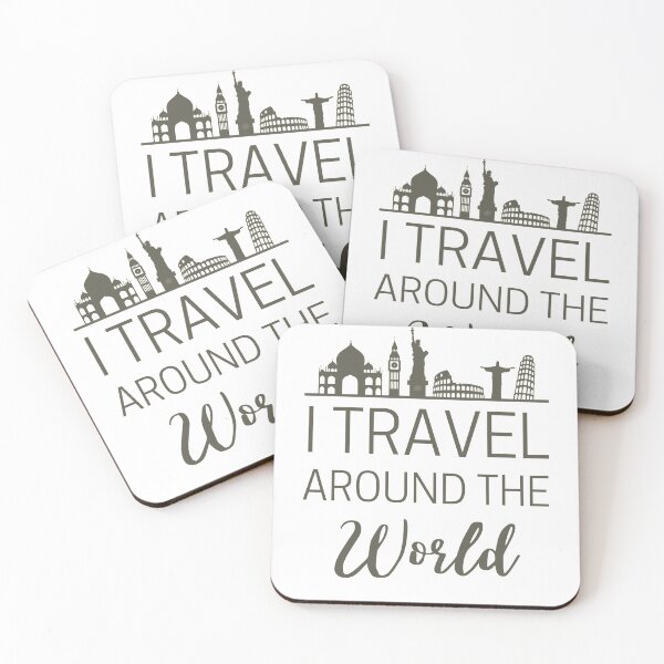 Item preview, I Travel Around The World designed and sold by Y-Muqsit.