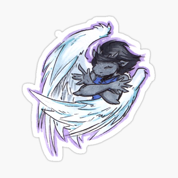 solla's wings Sticker