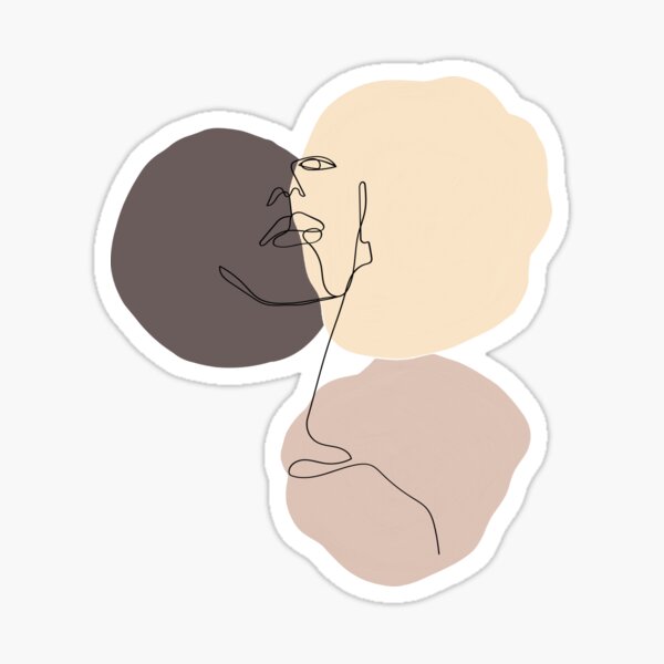 Artikel-Vorschau von Minimalistisches Einlinienbild Gesicht , designt und verkauft von Naamii.