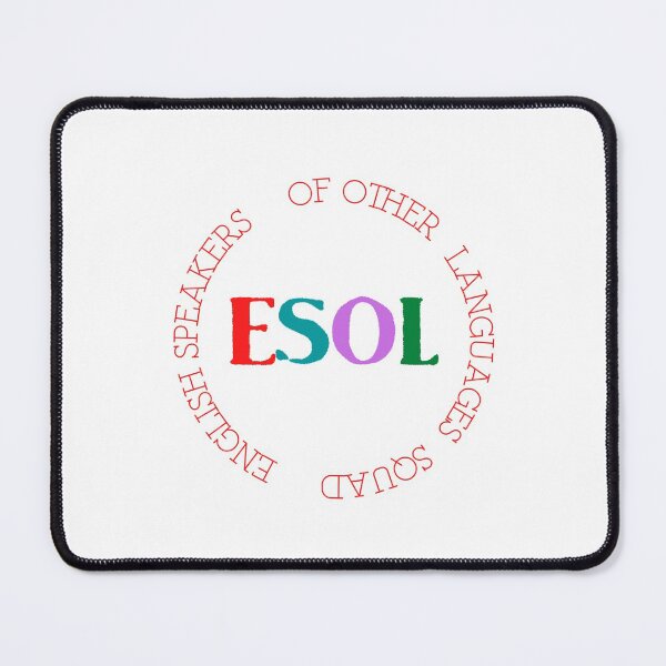 Item preview, ESOL squad English speakers of other languages squad designed and sold by CrankyCactus.