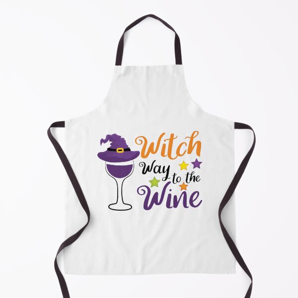 Item preview, Witch Way to the Wine designed and sold by CreativeMill.