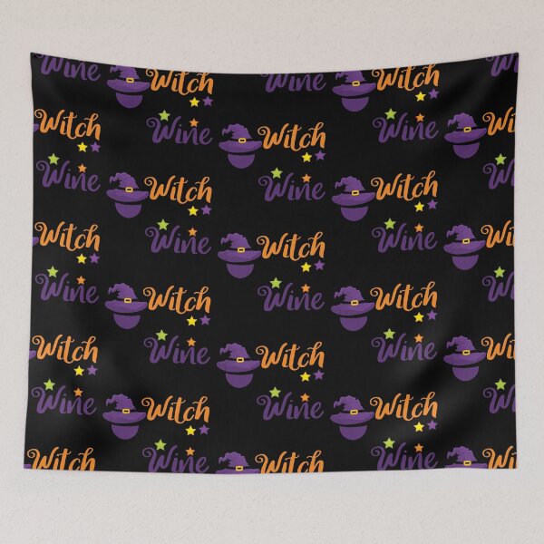 Item preview, Witch Way to the Wine designed and sold by CreativeMill.