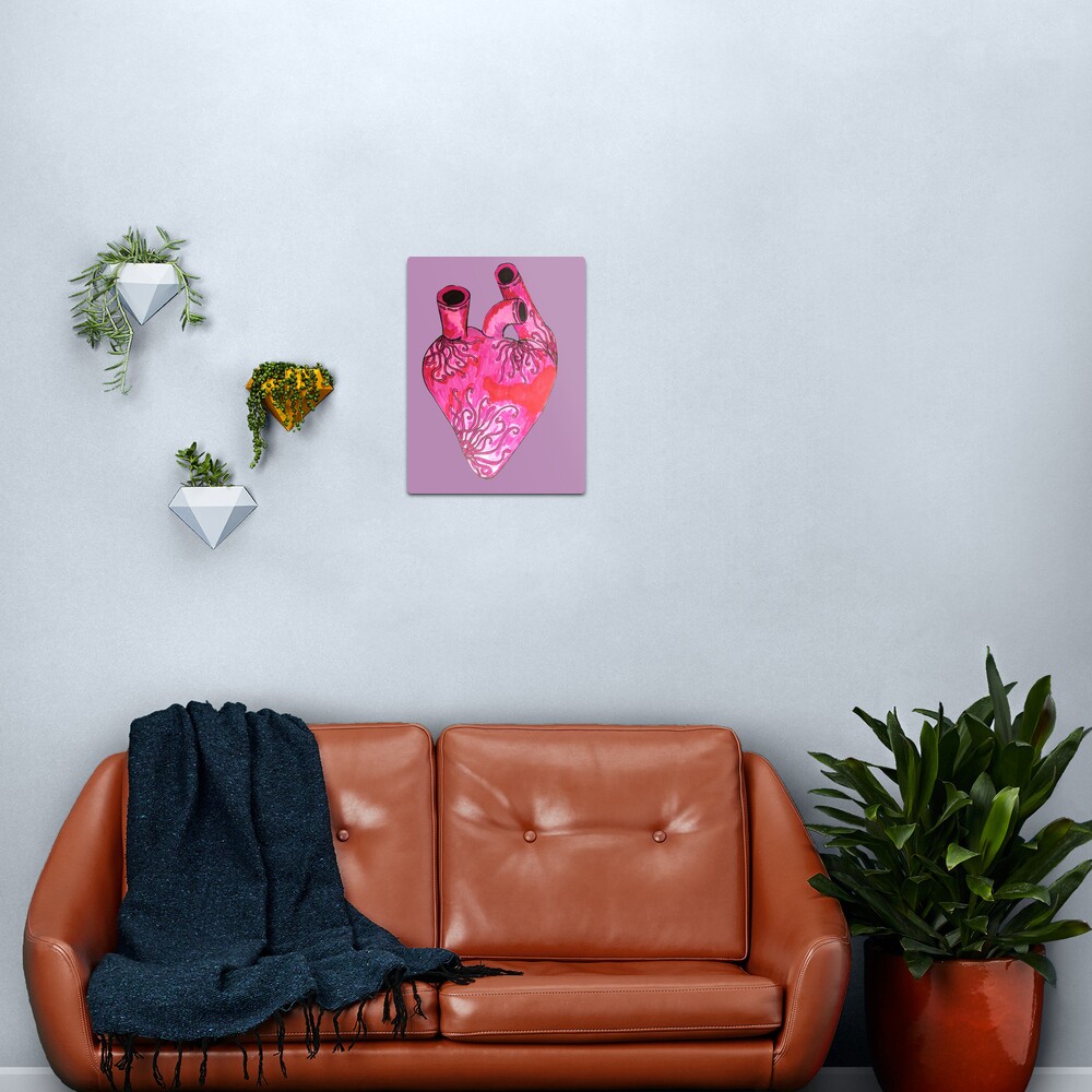 zen heart Metal Print
