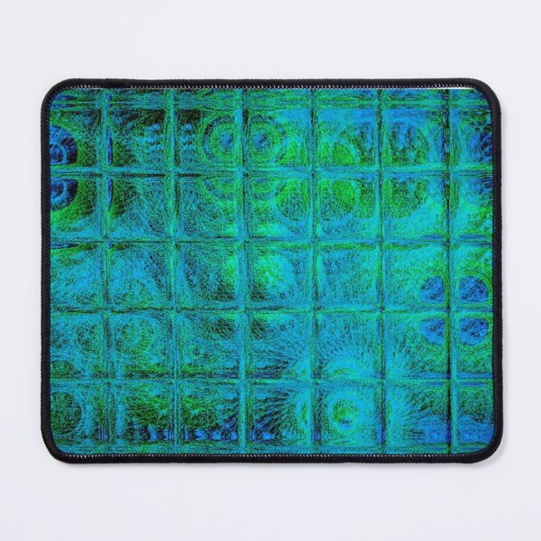 Item preview, Geometric Fibres Texture Electric Blue designed and sold by jpseller.