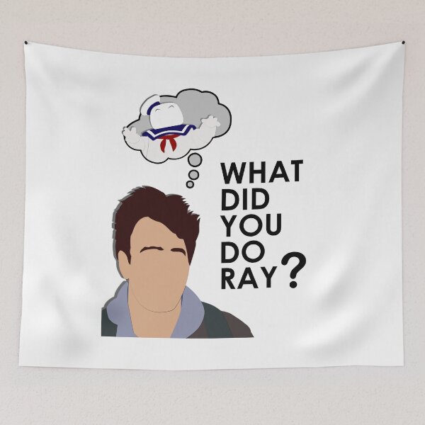 Item preview, What Did You Do, Ray? Ghostbusters Outline designed and sold by OutlineArt.