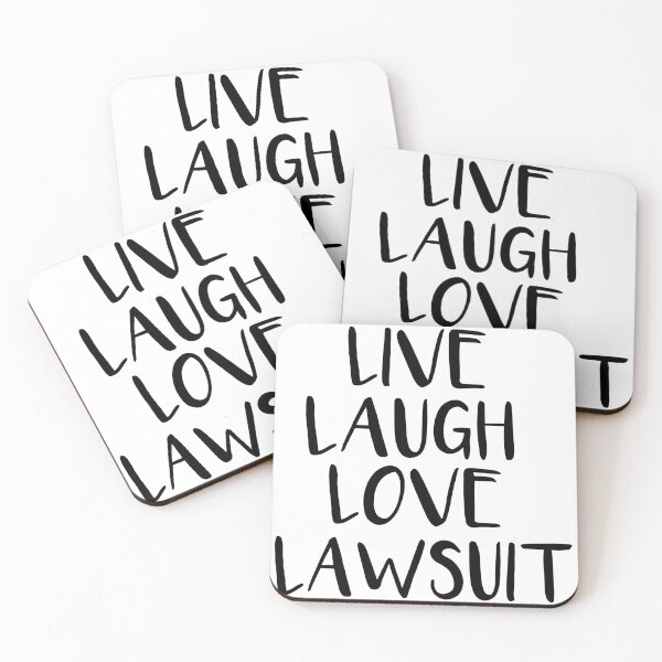 Item preview, Live Laugh Love Lawsuit designed and sold by Raminovitch.