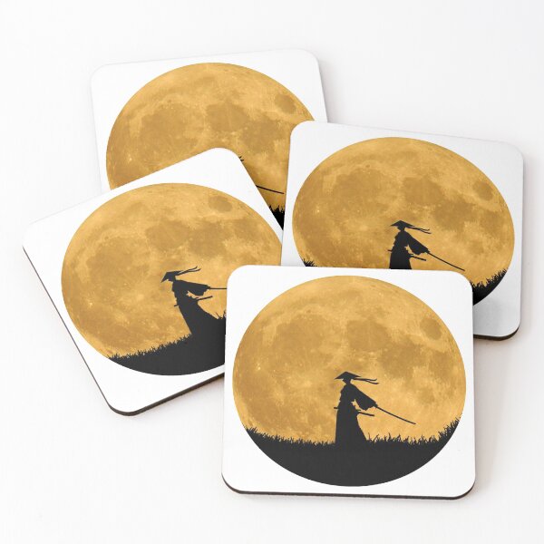 Item preview, Full Moon Samurai Background Anime designed and sold by phenylove.