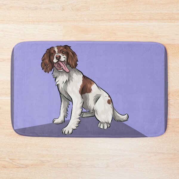 Item preview, Springer Spaniel | Cute Dog Art | Purple Background designed and sold by shirinsart.