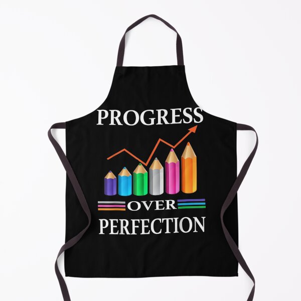 Item preview, Progress Over Perfection Teaching Job Proud Teacher designed and sold by GeorgeArutledg.