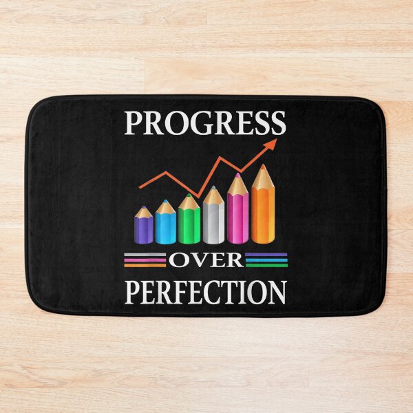 Item preview, Progress Over Perfection Teaching Job Proud Teacher designed and sold by GeorgeArutledg.
